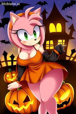 Halloween Amy Rose Porn - Amy Rose fanart (HALLOWEEN SPECIAL) by ZetiGamer64 on DeviantArt