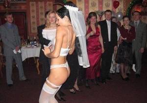 bride spank otk - Brides go to great lengths to look their best. So, ladies....time to put on  that wedding finery!