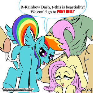 Mlp Rainbow Dash Human Porn - 191048 - e621