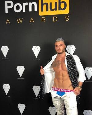 Gay Porn Best Dressed - Gay Porn Star William Seed Wins Pornhub Awards, Dresses Up In A Dick  Costume & Jackhammers Jake Porter