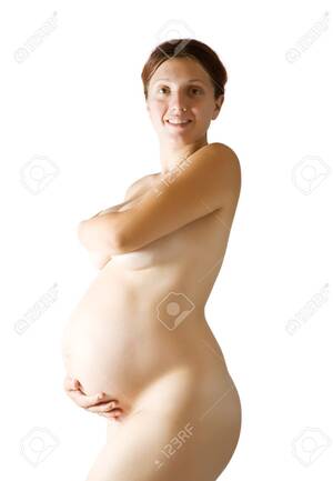 8 months pregnant nude - Portrait Of 8 Months Nude Pregnant Woman Over White Stock Photo, Picture  and Royalty Free Image. Image 10131831.