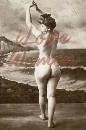 1920s Vintage Porn Tits - 1920's Vintage Nude Photo Big Butt Sexy Side Boob-big Booty Classic Wall  Art Erotic Photo mature - Etsy