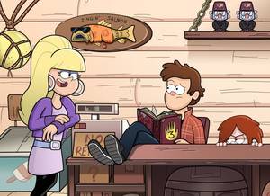 Giffany Gravity Falls Getting Fucked - Lol Pacifica, Dipper, and Wendy as adults. My only problem would be why is  Pacifica in the Mystery Shack, puberty makes people do weird things. No  dipcifica