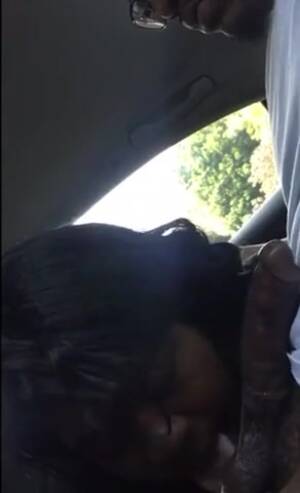 ebony bj in car - Car blowjob by ebony amateur - ThisVid.com