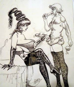 Bill Ward Xxx Illustrated Comics - Another Bill Ward Artwork from Fetish Times: