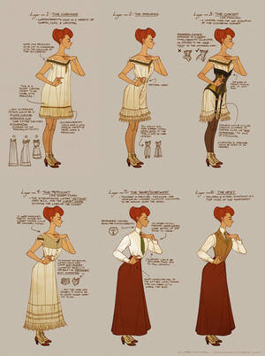 Bioshock Infinite Lutece Porn - Dressing Rosalind Lutece by shoomlah on DeviantArt