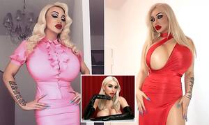 ladyboy fat transfer augmentation - Transsexual dominatrix with 95G breasts spends Â£87,000 to turn herself into  a human sex doll | Daily Mail Online