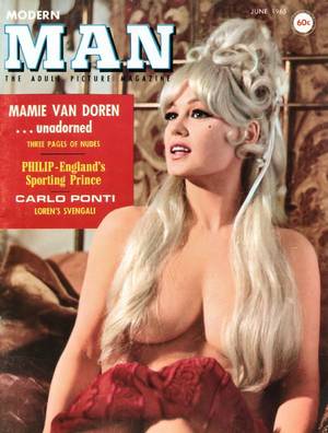 antique erotica magazines - Modern Man Magazine, June 1965. Mamie Van Doren.