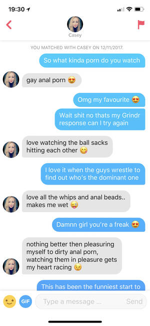 Girls Doing Anal - Girls watch porn too : r/Tinder