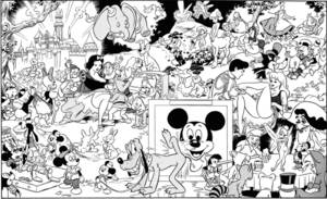 Mickey Mouse Orgy Porn - Words and Pictures: Frank Follmer's Naughty Disney