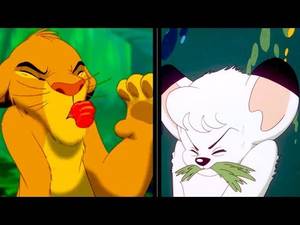 Lion King Shit - Video showing how Disney's The Lion King is a scene-by-scene rip-off from a  japanese animation called Kimba, the White Lion : videos