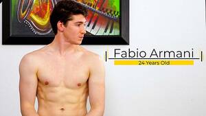 Gay Devin Armani Porn - Fabio Armani - Gay Porn - GayHoopla