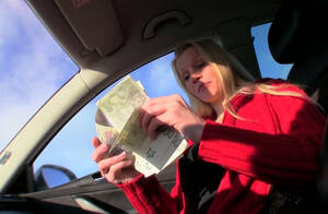 dirty-minded lucie sucks a - Dirty-minded Lucie sucks a cock in the car for money - Embed Video