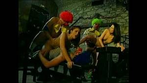 Funny Clown Porn - Double penetration clown orgy