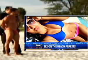 busted sex beach - sex on the beach arrest