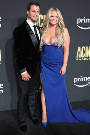 miranda lambert naked - Miranda Lambert Shines in Blue Thigh-high Slit Gown at ACM Awards 2023