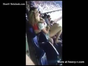 Baseball Game Porn - Couple Really Loves Baseball