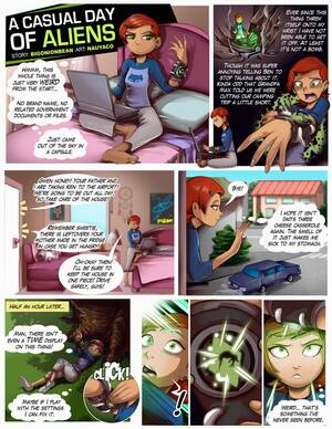 Alien Ben 10 Porn Lesbian - Ben 10- A Casual Day of Aliens- [By Nauyaco] - Hentai Comics Free