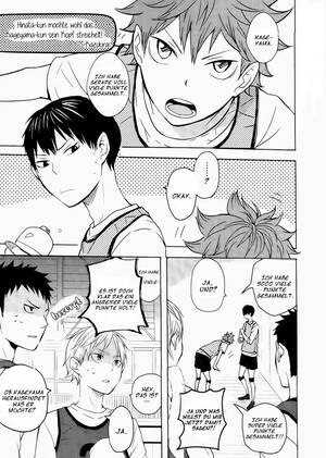 German Manga - Bubun Hanten] Haikyu!! dj â€“ Hinata-kun wa Kageyama-kun ni Atama o  Nadetemoraitai You Desu! [German] - Gay Manga | HD Porn Comics