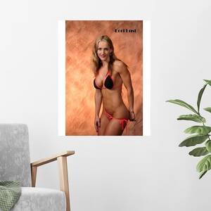 lust on the beach nude - LORI LUST FITNESS MODEL BESTBODY INTERNET POSTER | CafePress