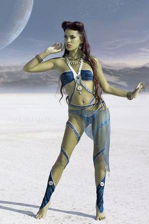 anime slave cosplay - An Out of This World Orion Slave Girl Cosplay! View the full feature with  more