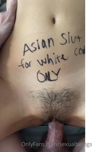 asian writing porn - Asian body writing fucks bwc