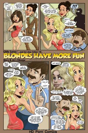 Blonde Comic Book - Blondes Have More Fun comic porn | HD Porn Comics