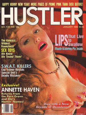 90s Hustler Porn Scans - Hustler Magazine Back Issues Year 1990 Archive