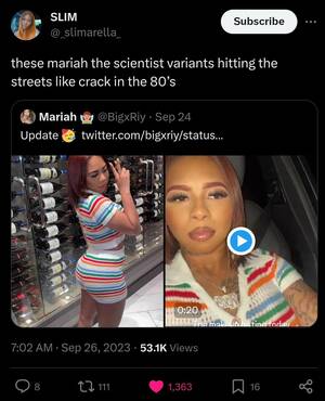 mariah carey anal - They cloned TÌ¶yÌ¶rÌ¶oÌ¶nÌ¶eÌ¶ Mariah : r/BlackPeopleTwitter