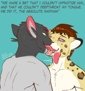 French Kiss Porn Yiff Slobber - Rule 34 - anthro deep throat drooling extreme french kiss feline french  kissing furry hypnosis kissing leopard licking long tongue male mammal mind  control oral oral sex saliva skully skullysilverwolf smile spiral