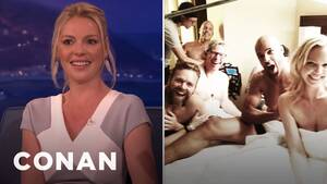 Katherine Heigl Hardcore Porn - Katherine Heigl's Accidentally Porny Instagram | CONAN on TBS - YouTube