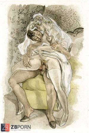 best shemale drawings - Vintage Erotic Shemale Art