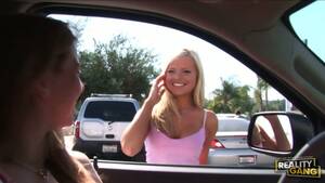 Lesbian Pickup Porn - Lesbian public pick up in parking lot with Tatiana Luxe and Sunny Lane -  Gosexpod.com Tube - Best outdoor xxx videos