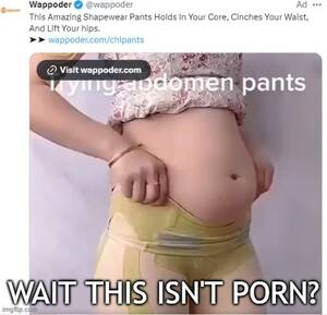 fat porn memes - The fat fetish privilege of seeing your usual porn on a random twitter ad :  r/fatadmirersmemes