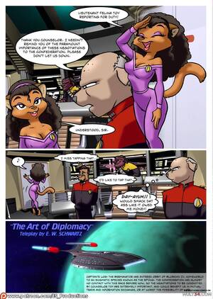 naked cartoon star trek - Stellar Voyages: The Art of Diplomacy porn comic - the best cartoon porn  comics, Rule 34 | MULT34