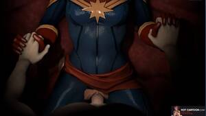 marvel cartoon sex - Captain Marvel Porn Parody - Sexy Babe Xxx | Hot-Cartoon.com