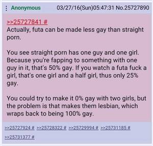 Garfield Futa Porn - Futa is less gay then Straight porn