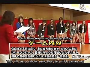 japanese bottomless group - Subtitled bottomless Japanese embarrassing group game