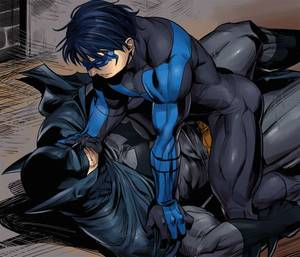 Gay Nightwing Porn - Batman & Nightwing