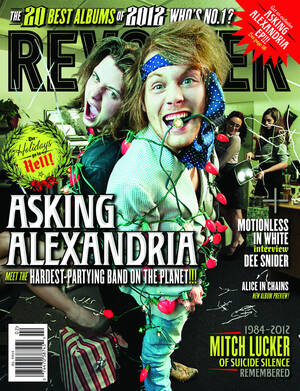 Belladonna Porn Asking Alexandria - METAL FUCKING ROCKS : Appetite for Destruction: Asking Alexandria Under The  Influence On RevolverMag