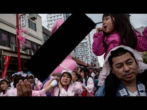 baby sucking big dick - Japan's Penis Festival Is Totally Nuts!