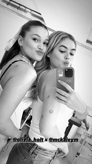 Mckaley Miller Porn - Olivia Holt with McKaley Miller : r/CelebrityShorties