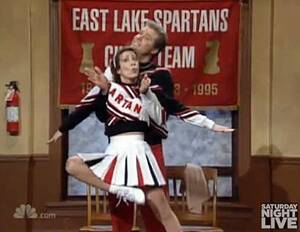 Cheri Oteri Cheerleader Blowjob - Spartan Cheerleaders â€“ Marathon | Boston or Bust!