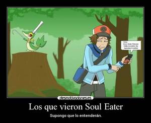 Excalibur Soul Eater Porn - carteles pokemon anime anime otaku souleater pokemon devilbrigade snivy  black excalibur soul eater desmotivaciones