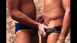 Erection In Speedos Porn - Swimmers Touching Bulge in Speedo each others (sunga) - XVIDEOS.COM