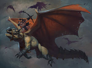 Fantasy Dragon Porn - Dragon Rider by EleMont : r/dragonporn