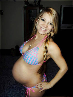 Bikini Pregnant Porn - Pregnant porn : Photo