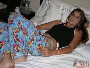 cute teens in pajamas - 