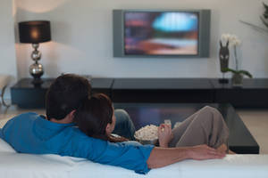 couple sex while watching tv - You could be at risk of being spied on whilst you watch TV in your own