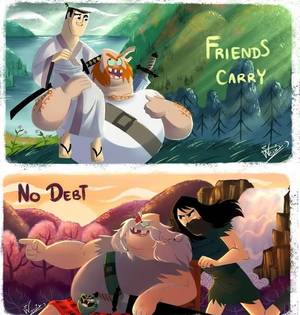 Aku Samurai Jack Gay Porn - Friends carry no debts